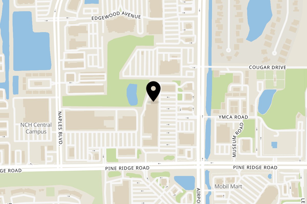 Map showing the location of Neapolitan Gourmet on 5415 Airport-Pulling Rd in Naples
